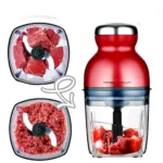 Swiss Thomas Capsule Food Chopper 900ML Blender Cutter Spin Grinder Mixer Mincer Masher Juicer Food Processor Choper - Image 2