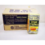 Hup Seng Pingpong Cream Cracker(12 packs x 428g) Carton[EXP DATE: Oct 2026]